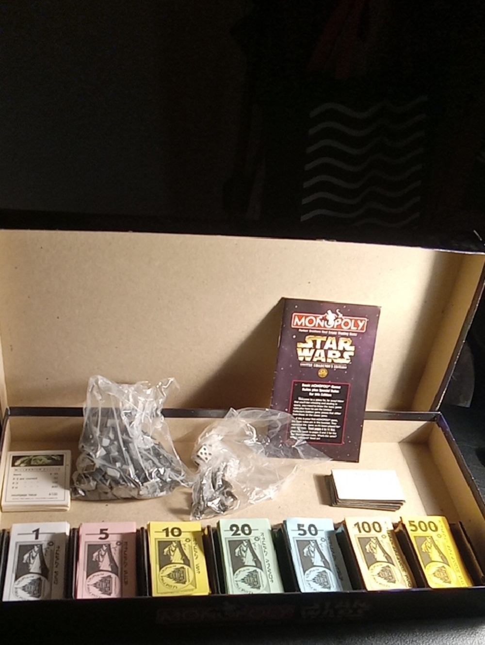Star Wars Monopoly Limited Collections Edition 1996 Fair Condition All Here